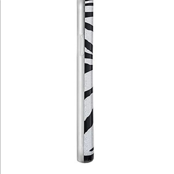 LuMee IPhone XS Max Zebra Glitter Case🦓🖤🤍 - Picture 7 of 8